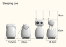Reachy Mini Wireless - 9-DoF Open Source Desktop Humanoid Robot with Raspberry Pi 4, Powered by Hugging Face & Pollen Robotics