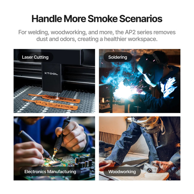 xTool SafetyPro™ AP2 Max Air Purifier