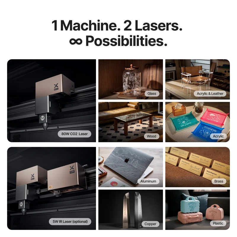xTool P3 80W CO2 Laser Cutter