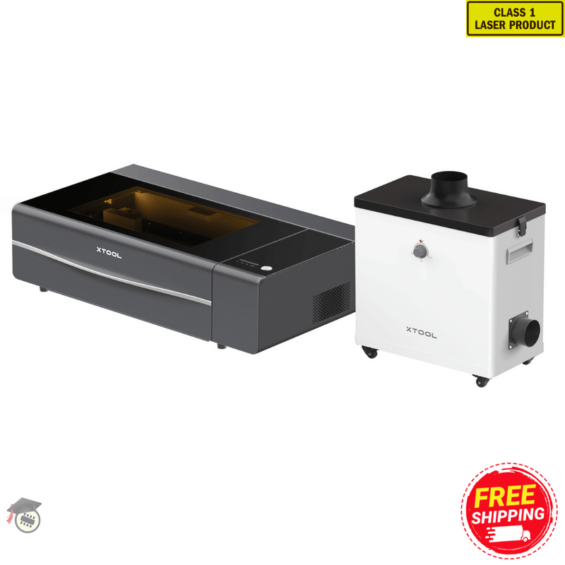 xTool P2 55W CO2 Laser EDU Bundle