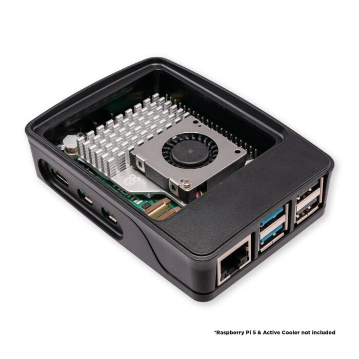 Sc1160 Raspberry Pi Buy Raspberry Pi 5 Case - Black and Grey | Pakronics | RPI-SC1160 ...