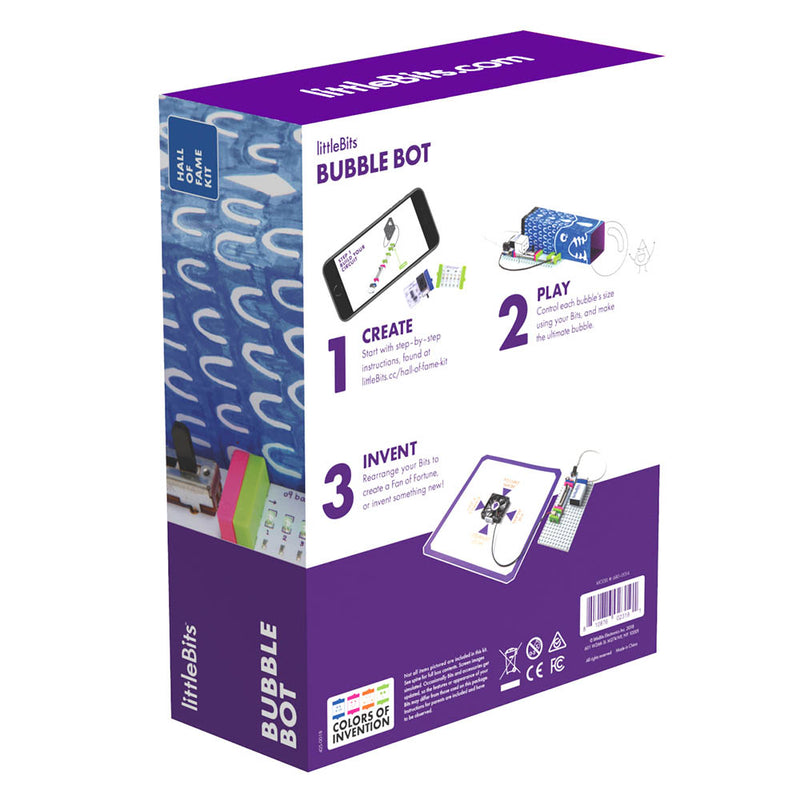 littleBits Bubble Bot Kit - Hall of Fame Kit - Buy - Pakronics®- STEM Educational kit supplier Australia- coding - robotics