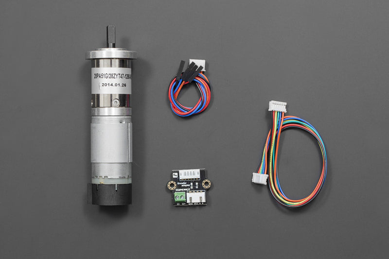 Low noise DC Motor 146RPM w/Encoder 12V - Buy - Pakronics®- STEM Educational kit supplier Australia- coding - robotics