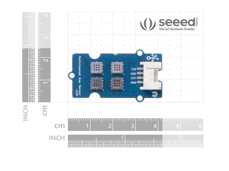 Grove - Multichannel Gas Sensor v2 - Buy - Pakronics®- STEM Educational kit supplier Australia- coding - robotics