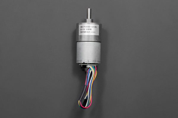 DC Motor 83RPM w/Encoder 12V - Buy - Pakronics®- STEM Educational kit supplier Australia- coding - robotics