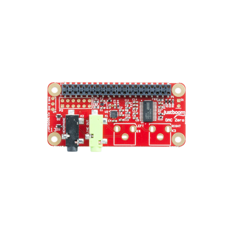 JustBoom DAC Zero - Buy - Pakronics®- STEM Educational kit supplier Australia- coding - robotics