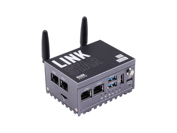 Buy LinkStar-H68K-1432 Router with Wi-Fi 6 & 32GB eMMC, dual-2.5G & dual-1G Ethernet, 4K output, Pre-installed Android 11, Ubuntu & OpenWRT support