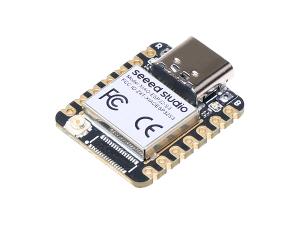 Products Seeed Studio XIAO ESP32S3 - 2.4GHz Wi-Fi, BLE 5.0, Dual-core, battery charge supported, power efficiency and rich Interface, ideal for Smart Homes, IoT, Wearable Devices, Robotics