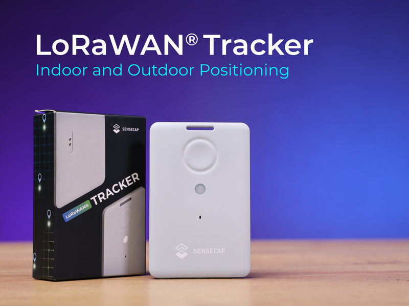 SenseCAP LoRaWAN Card Tracker T1000-A, indoor and outdoor positioning