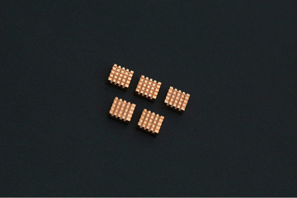 Pure Copper Heatsink Pack for LattePanda (5 pcs) - Buy - Pakronics®- STEM Educational kit supplier Australia- coding - robotics