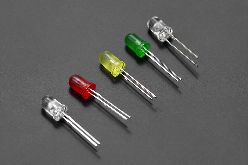 LED Pack (50 pcs) 5mm - Buy - Pakronics®- STEM Educational kit supplier Australia- coding - robotics