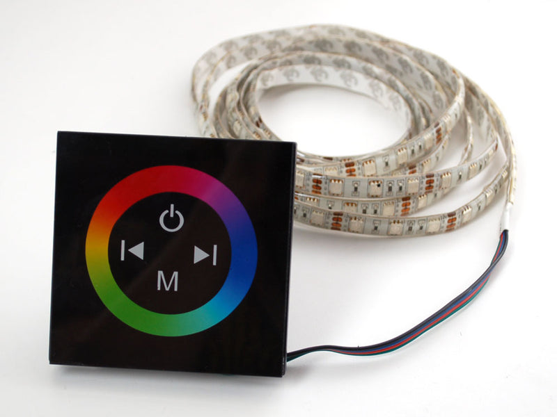 Touch Wheel Controller for Analog RGB LED Strips