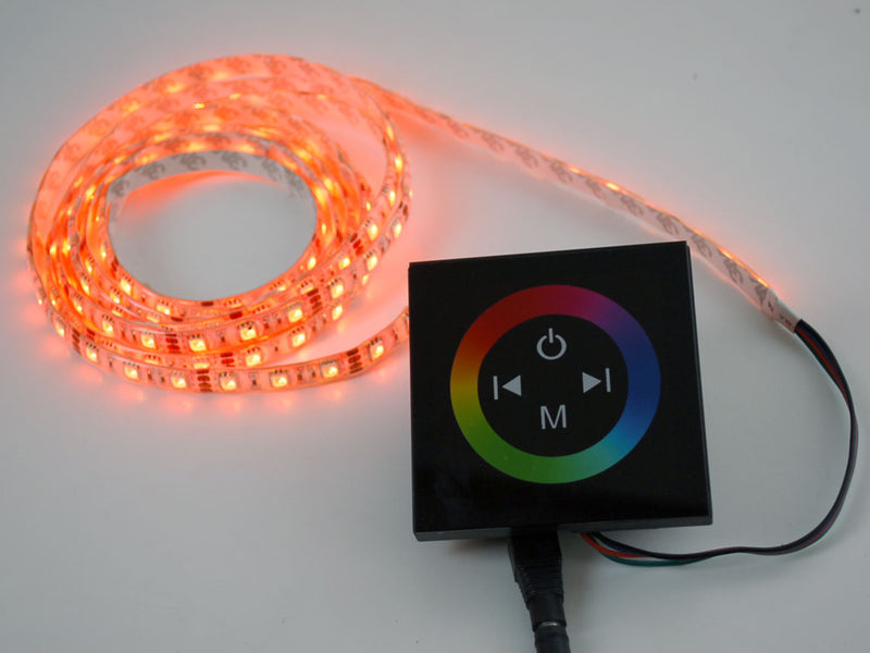 Touch Wheel Controller for Analog RGB LED Strips