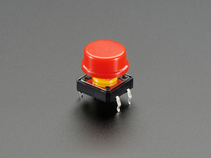 Colorful Round Tactile Button Switch Assortment - 15 pack
