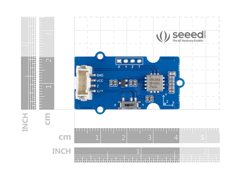 Grove - 3-Axis Analog Accelerometer ±20g (ADXL356B) - Buy - Pakronics®- STEM Educational kit supplier Australia- coding - robotics
