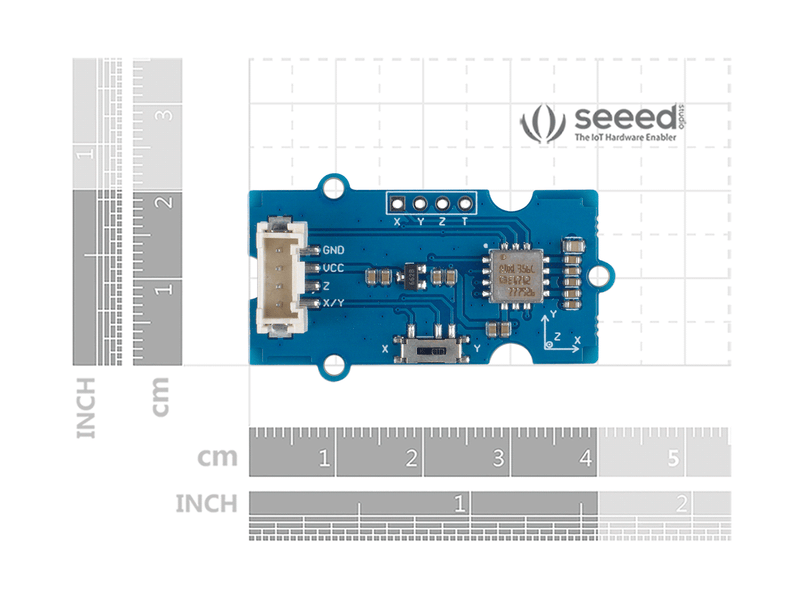 Grove - 3-Axis Analog Accelerometer ±40g (ADXL356C) - Buy - Pakronics®- STEM Educational kit supplier Australia- coding - robotics