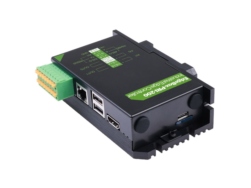 EdgeBox RPi 200 - Industrial Edge Controller 4GB RAM, 16GB eMMC, WiFi