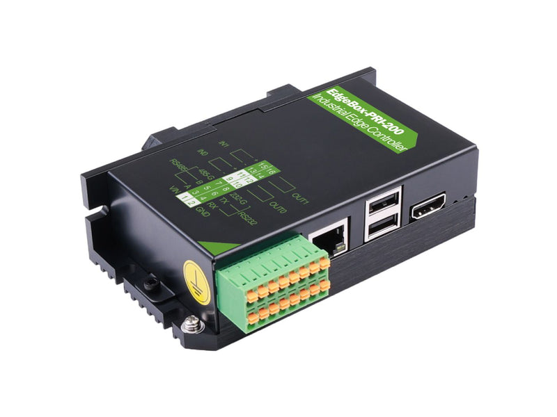 EdgeBox RPi 200 - Industrial Edge Controller 2GB RAM, 8GB eMMC, WiFi