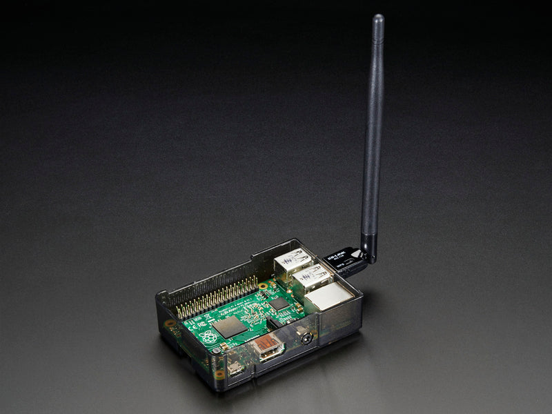 USB WiFi (802.11b/g/n) Module with Antenna for Raspberry Pi