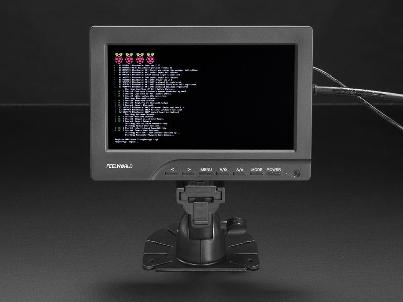 HDMI 4 Pi - 7\" Display 1280x800 (720p) IPS - HDMI/VGA/PAL/NTSC