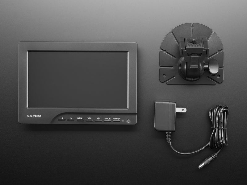 HDMI 4 Pi - 7\" Display 1280x800 (720p) IPS - HDMI/VGA/PAL/NTSC