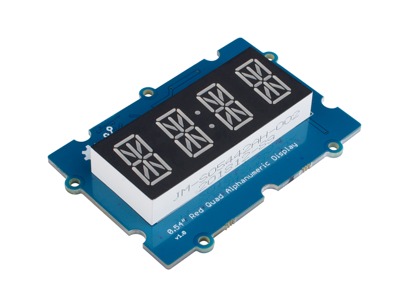 Grove - 0.54‘’ Red Quad Alphanumeric Display - Buy - Pakronics®- STEM Educational kit supplier Australia- coding - robotics