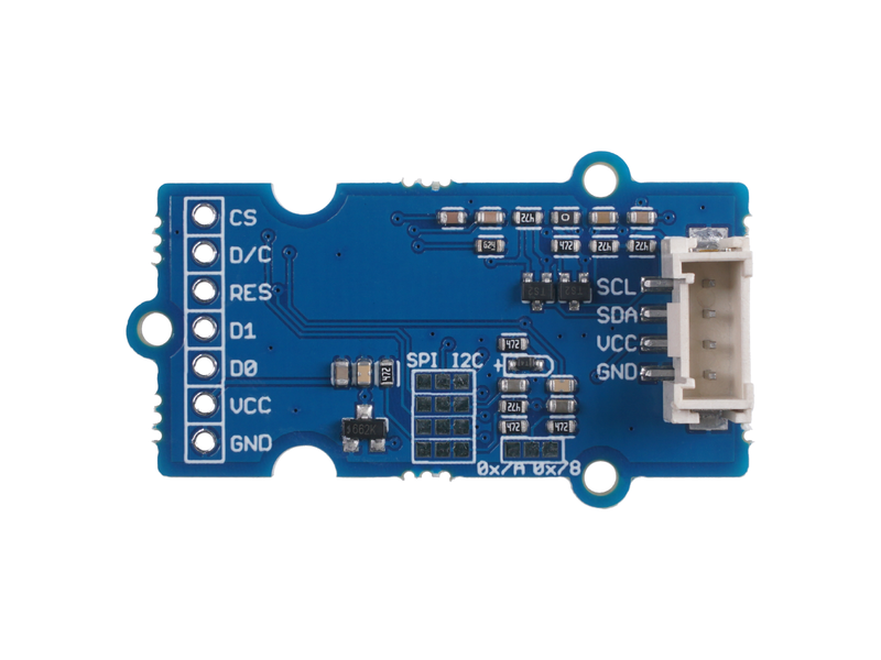 Grove - OLED Yellow&Blue Display 0.96 (SSD1315) - SPI/IIC -3.3V/5V