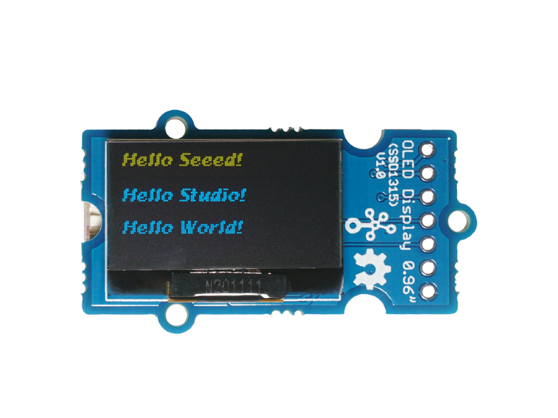 Grove - OLED Yellow&Blue Display 0.96 (SSD1315) - SPI/IIC -3.3V/5V