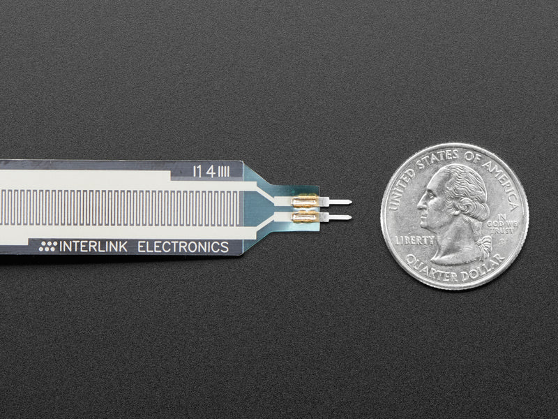 Extra-long force-sensitive resistor (FSR)