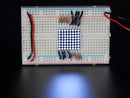 Miniature Ultra-Bright 8x8 White LED Matrix