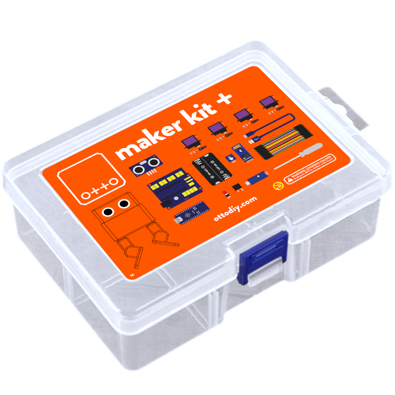OttoDIY Maker Kit Plus - without Arduino - Buy - Pakronics®- STEM Educational kit supplier Australia- coding - robotics
