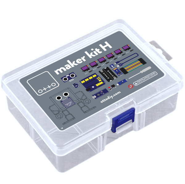 OttoDIY Maker Kit Humanoid - without Arduino - Buy - Pakronics®- STEM Educational kit supplier Australia- coding - robotics