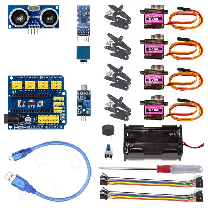 OttoDIY Maker Kit Plus - without Arduino - Buy - Pakronics®- STEM Educational kit supplier Australia- coding - robotics