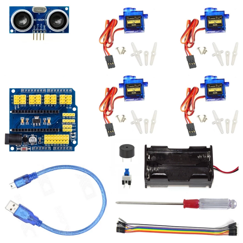 OttoDIY Maker Kit - without Arduino - Buy - Pakronics®- STEM Educational kit supplier Australia- coding - robotics