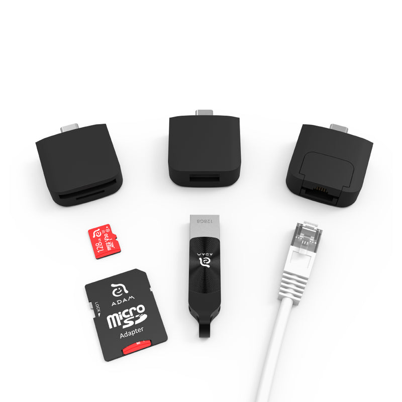 Adam Elements USB-C 3.1 10 port Modular Hub with Expansion Modules