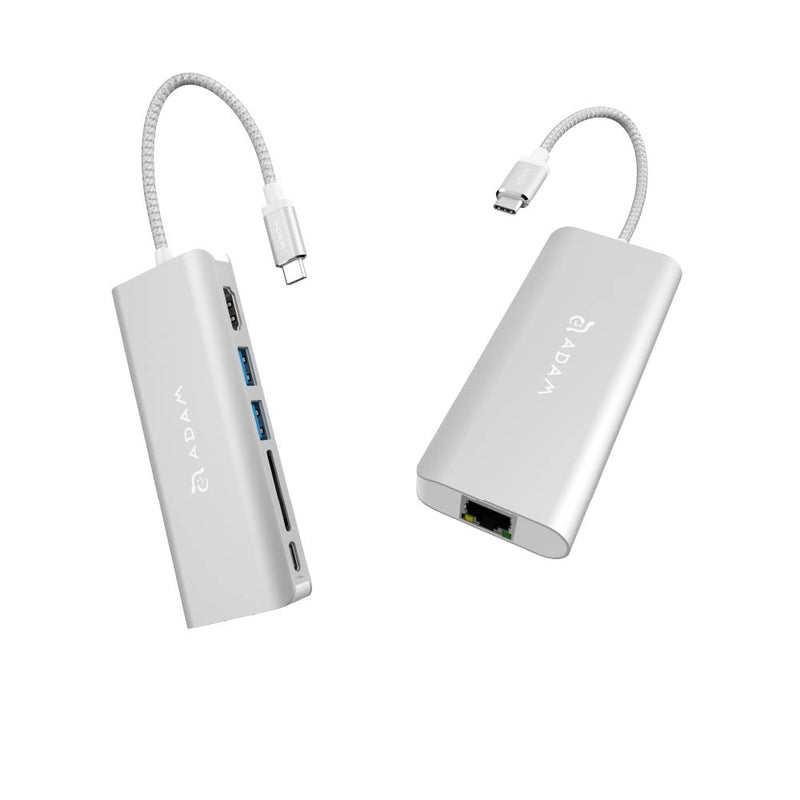 Adam Elements USB-C 3.1 - 6 port Hub - Silver