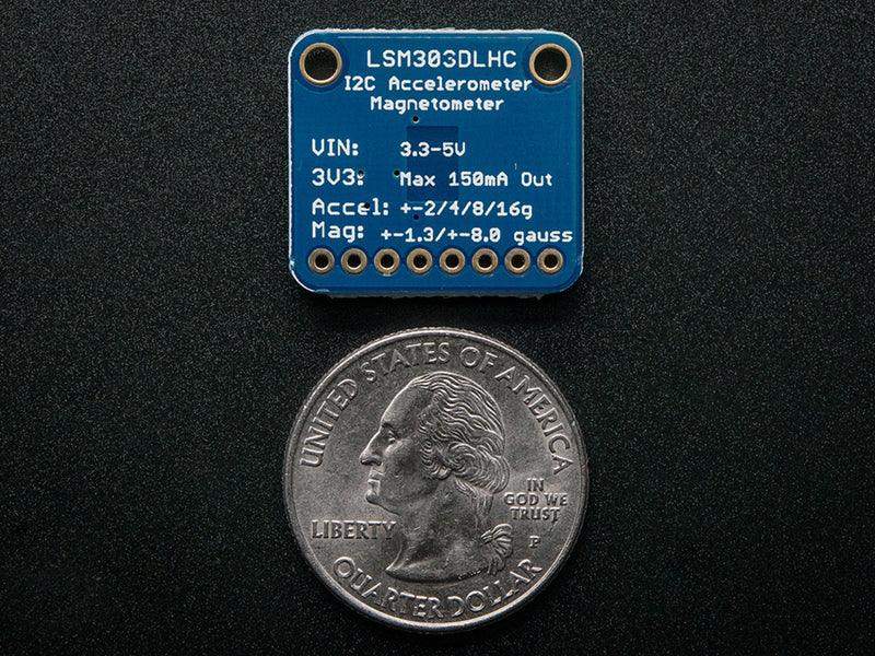 Triple-axis Accelerometer+Magnetometer (Compass) Board - LSM303