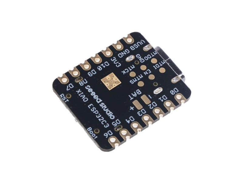 Seeed Studio XIAO ESP32C3 - Cost-effective tiny microcontroller with complete Wi-Fi subsystem and BLE, battery charge supported, power efficiency and rich Interface