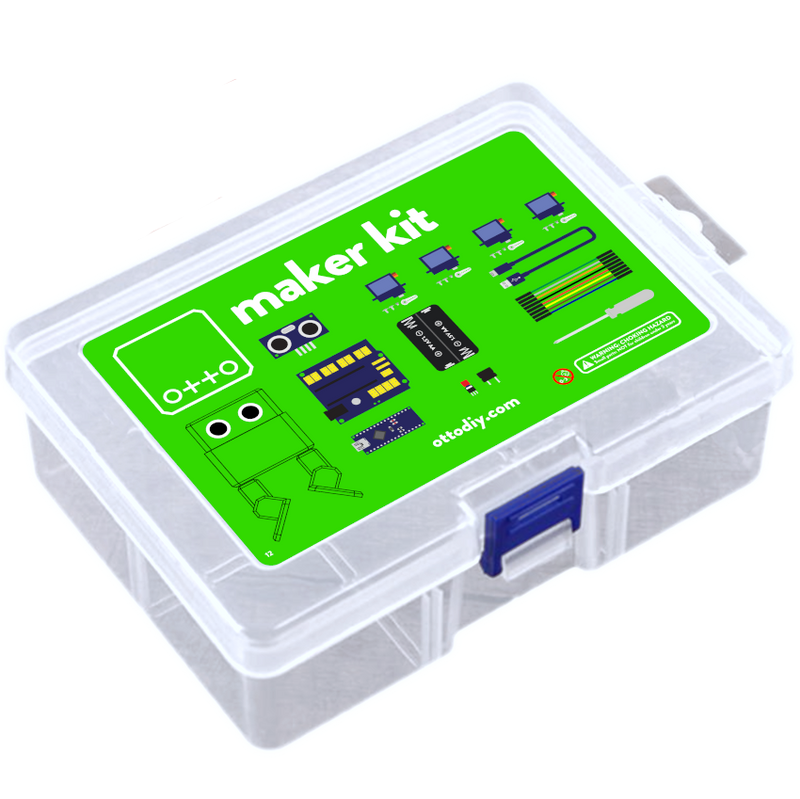 OttoDIY Maker Kit - without Arduino - Buy - Pakronics®- STEM Educational kit supplier Australia- coding - robotics