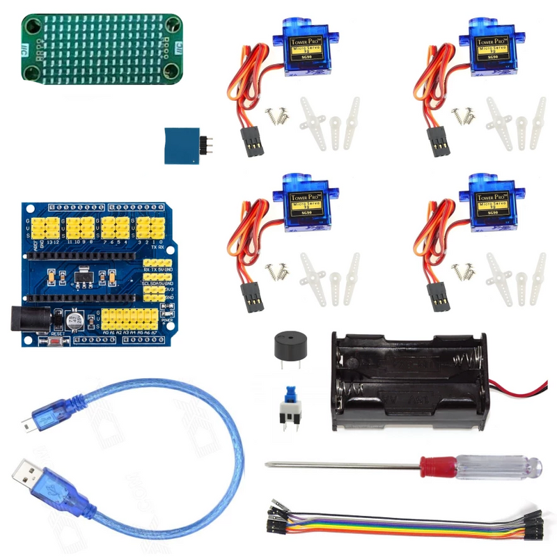 Otto DIY maker E - Eyes kit - without Arduino - Buy - Pakronics®- STEM Educational kit supplier Australia- coding - robotics