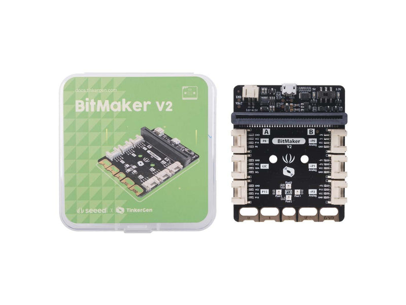 BitMaker_V2 - JST 2.0 battery connector & 6 Grove connectors