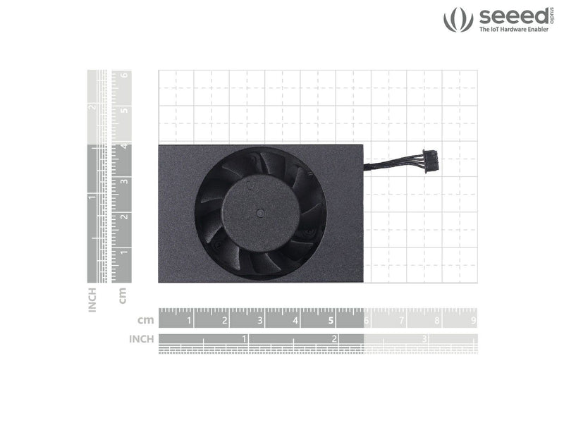 Aluminum Heatsink with Fan for Jetson Xavier NX Module