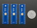 SMT Breakout PCB for 44-QFN or 44-TQFP - 3 Pack!