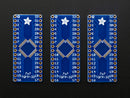 SMT Breakout PCB for 32-QFN or 32-TQFP - 3 Pack!