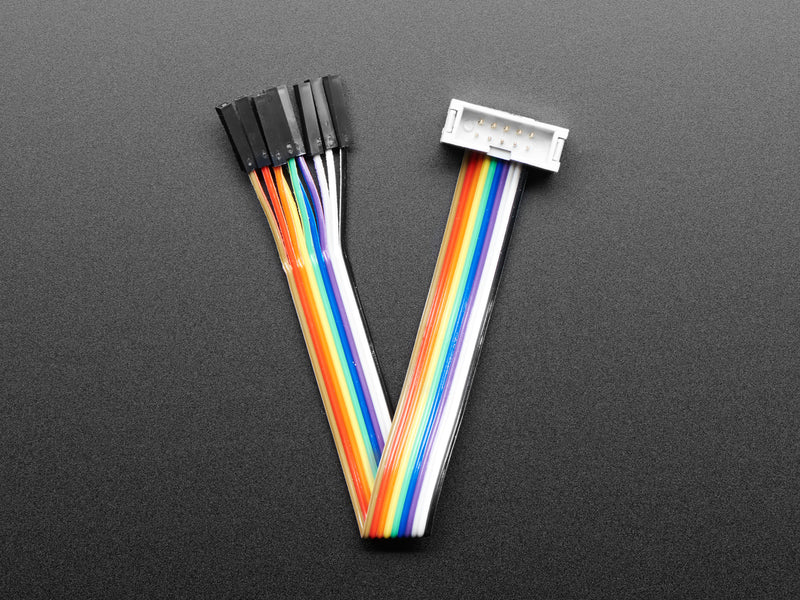 10-pin IDC Socket Rainbow Breakout Cable
