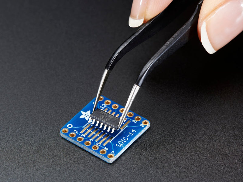 SMT Breakout PCB for SOIC-14 or TSSOP-14 - 6 Pack!