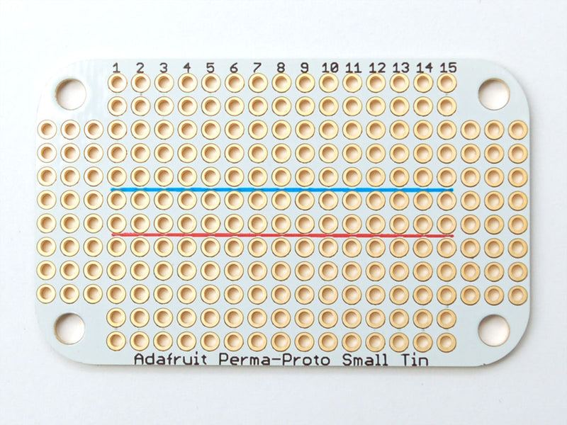 Adafruit Perma-Proto Small Mint Tin Size Breadboard PCB - 3 pack