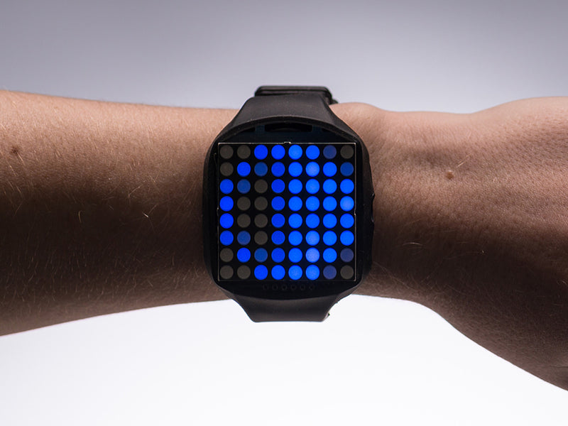 TIMESQUARE DIY Watch Kit - Blue Display Matrix