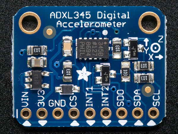 ADXL345 - Triple-Axis Accelerometer (+-2g/4g/8g/16g) w/ I2C/SPI