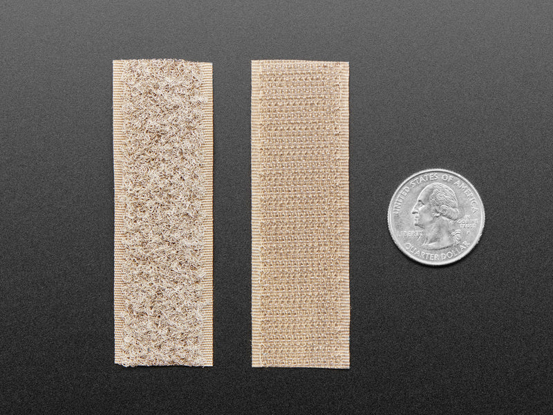 Conductive Hook & Loop Tape - 3\" long